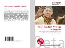 Обложка Priest-Penitent Privilege in England