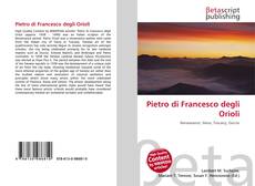 Обложка Pietro di Francesco degli Orioli