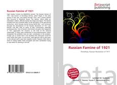 Обложка Russian Famine of 1921