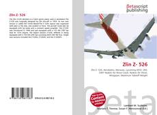 Couverture de Zlin Z- 526