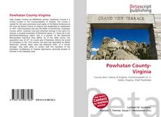 Portada del libro de Powhatan County-Virginia