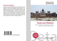 Portada del libro de Party Line (Politics)