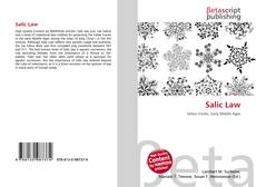 Couverture de Salic Law