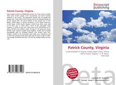 Couverture de Patrick County, Virginia