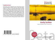 Portada del libro de Vasily Surikov
