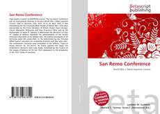 Portada del libro de San Remo Conference