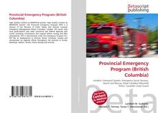 Portada del libro de Provincial Emergency Program (British Columbia)