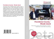 Portada del libro de Providence County - Rhode Island