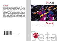 Bookcover of Achorner