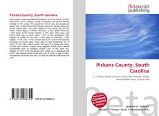Pickens County, South Carolina的封面