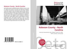 Bookcover of Robeson County - North Carolina