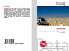 Bookcover of Achrane