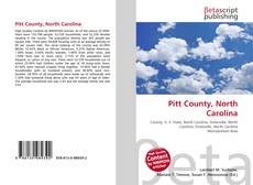 Buchcover von Pitt County, North Carolina