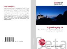 Borítókép a  Pope Gregory IX - hoz