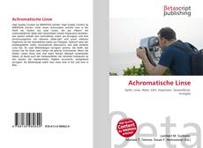 Capa do livro de Achromatische Linse 