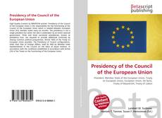 Presidency of the Council of the European Union的封面