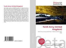 Copertina di Tenth Army (United Kingdom)