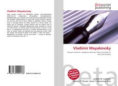 Copertina di Vladimir Mayakovsky