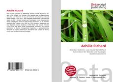Copertina di Achille Richard