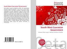 South West Caucasian Government kitap kapağı