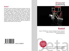 Capa do livro de Raskol 