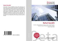 Capa do livro de Rahul Gandhi 