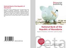 Buchcover von National Bank of the Republic of Macedonia