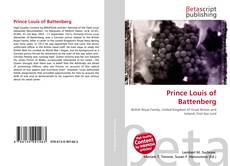 Portada del libro de Prince Louis of Battenberg