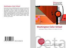 Couverture de Washington Color School