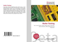 Couverture de Wafer Testing