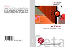 Couverture de Wolf Kahn