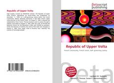 Buchcover von Republic of Upper Volta