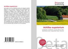 Portada del libro de Achillea eupatorium
