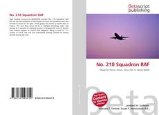 Portada del libro de No. 218 Squadron RAF
