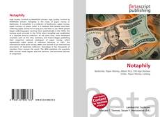 Portada del libro de Notaphily