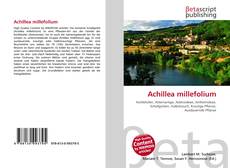 Portada del libro de Achillea millefolium