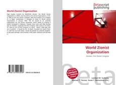 Bookcover of World Zionist Organization