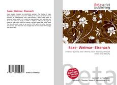 Capa do livro de Saxe- Weimar- Eisenach 