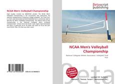 Buchcover von NCAA Men's Volleyball Championship