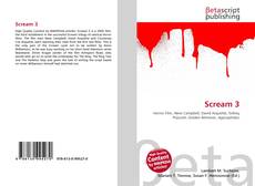 Buchcover von Scream 3