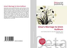 Umar's Marriage to Umm Kulthum kitap kapağı