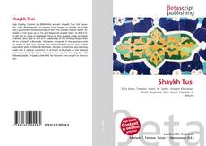 Buchcover von Shaykh Tusi