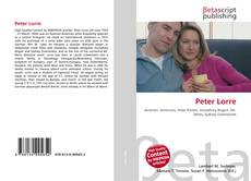 Buchcover von Peter Lorre