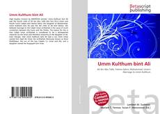 Buchcover von Umm Kulthum bint Ali