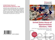 Buchcover von United States House of Representatives Elections, 1944