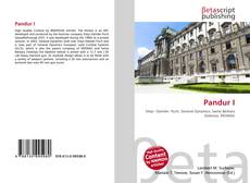 Couverture de Pandur I