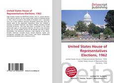 Buchcover von United States House of Representatives Elections, 1962
