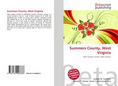 Buchcover von Summers County, West Virginia