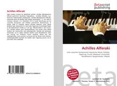 Capa do livro de Achilles Alferaki 
