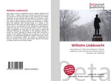 Capa do livro de Wilhelm Liebknecht 